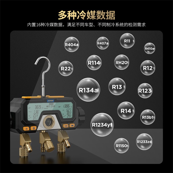 AUTOOL LM70智能冷媒表