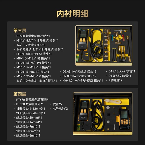 AUTOOL S2压力检测套装